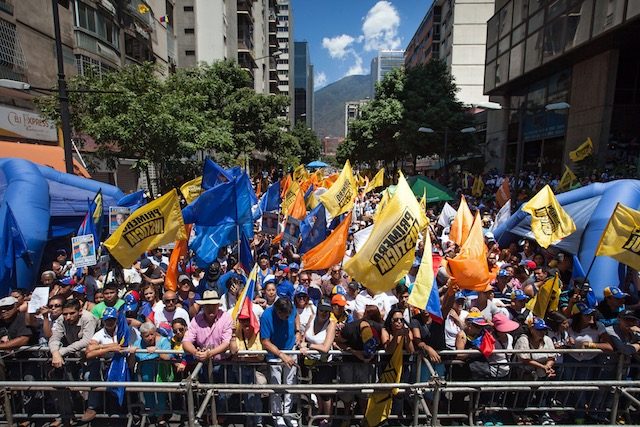 Venezuelan protests seek Maduro’s ouster