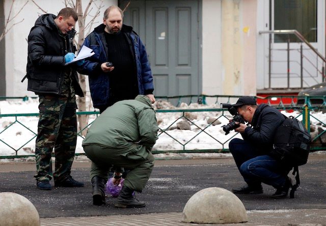 Nanny waving child’s severed head detained in Moscow