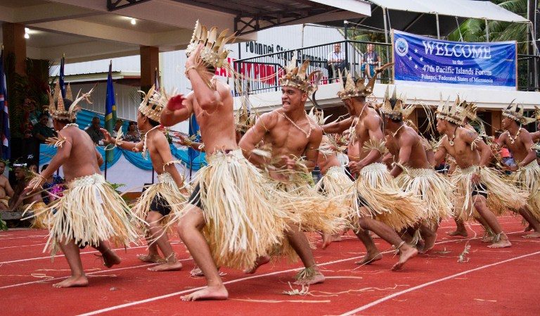 Pacific nations open summit with eye on climate fight