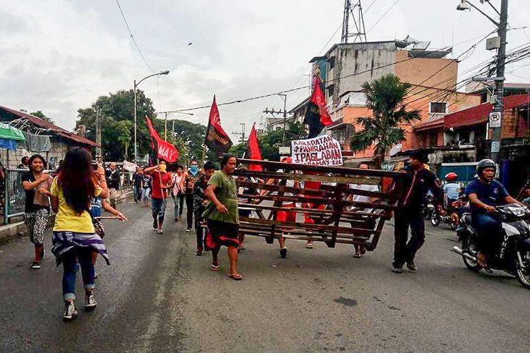 41 anggota Kadamay ditangkap di Pasig karena protes vs pembongkaran