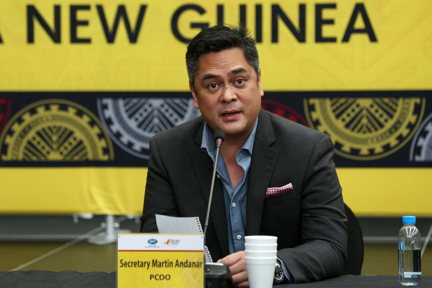 Andanar exempt from campaign ban on Cabinet members, says Duterte