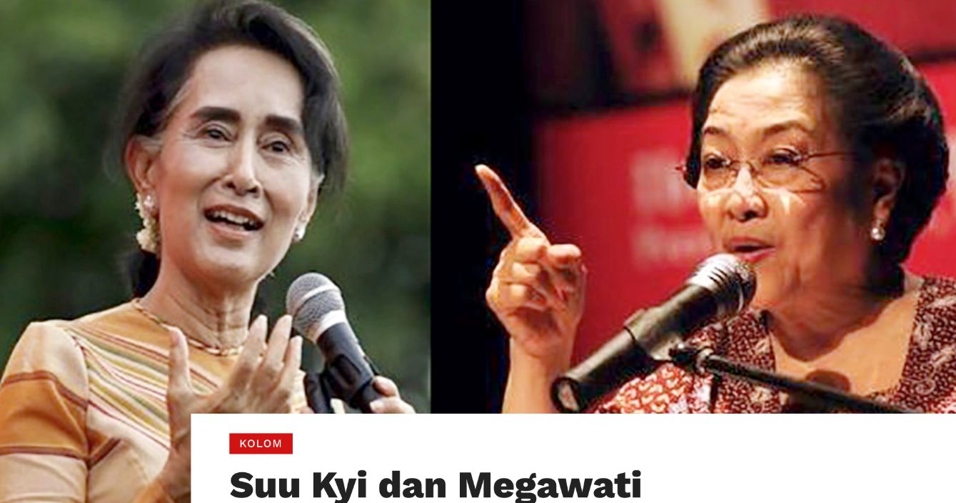 DILAPORKAN. Aktivis HAM Dandhy Laksono dilaporkan ke Mapolda Jawa Timur karena menulis opini berjudul "Suu Kyi dan Megawati" pada 3 September. Tulisan itu dianggap telah menghina Ketua Umum PDIP, Megawati Soekarno Putri. Foto diambil dari media Acehkita 
