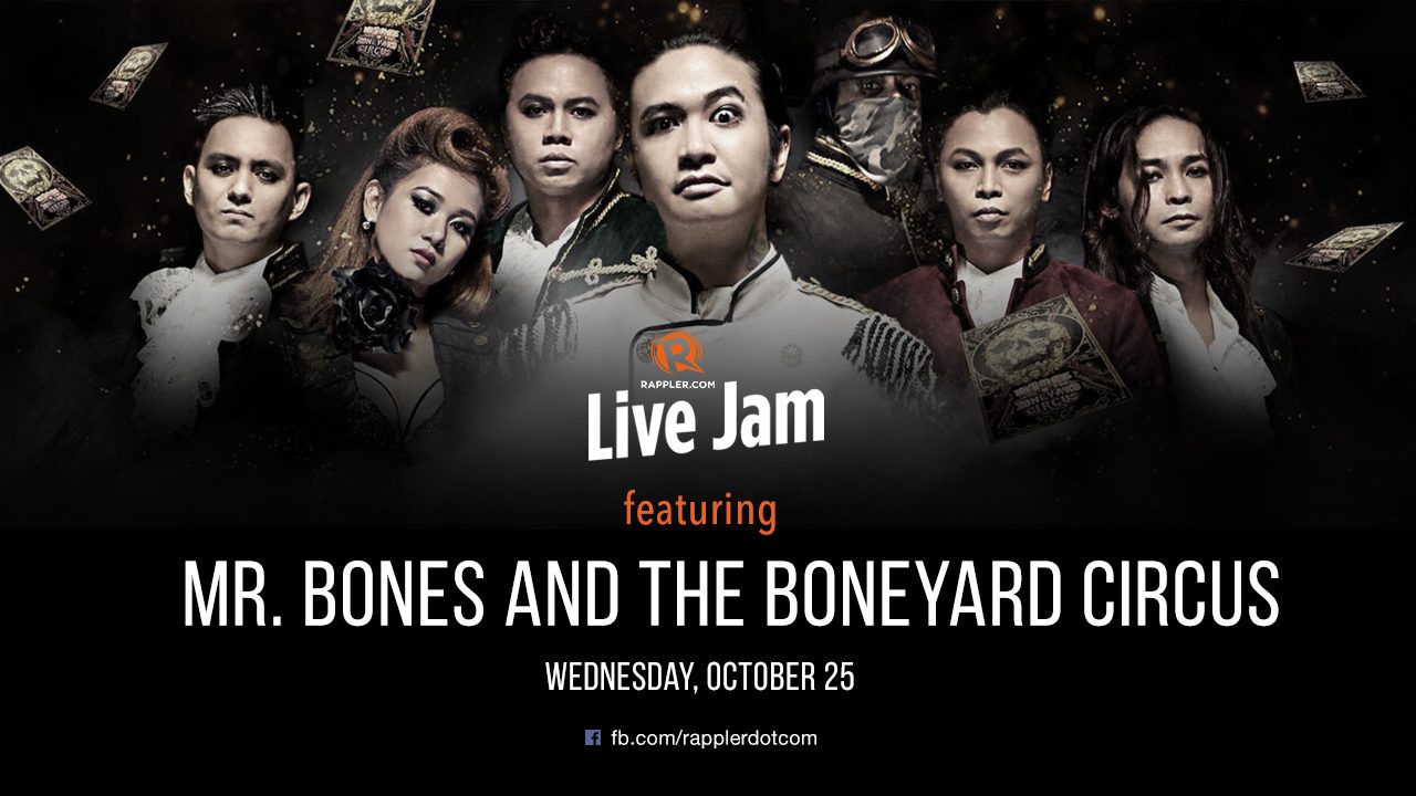 [WATCH] Rappler Live Jam: Mr. Bones and the Boneyard Circus
