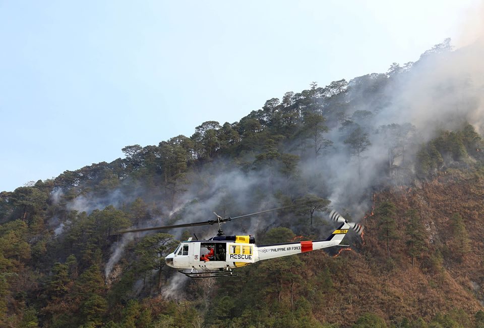Cordillera burning: Forest fires hit parts of mountain region