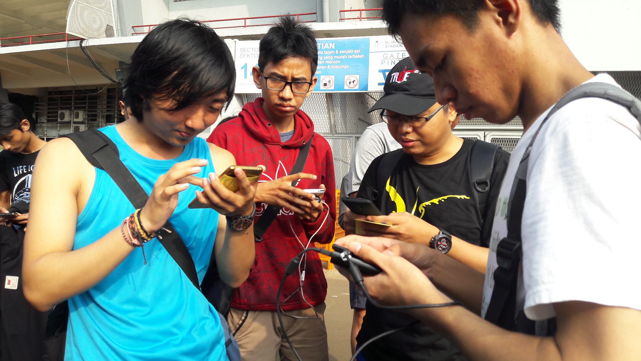 Ramai-ramai memburu bersama komunitas Pokemon GO Indonesia