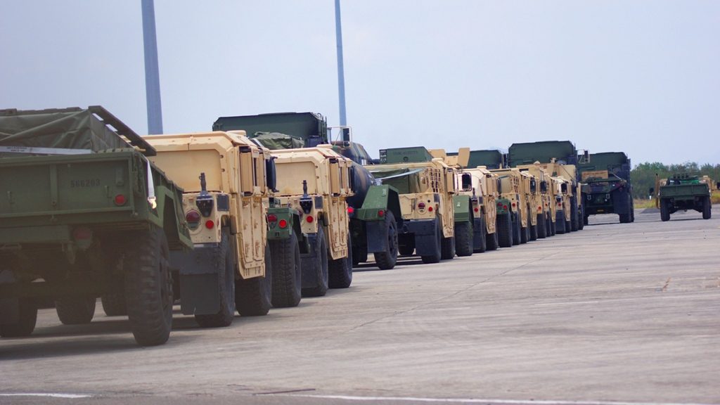 US military equipment arrive in Subic for Balikatan 2016