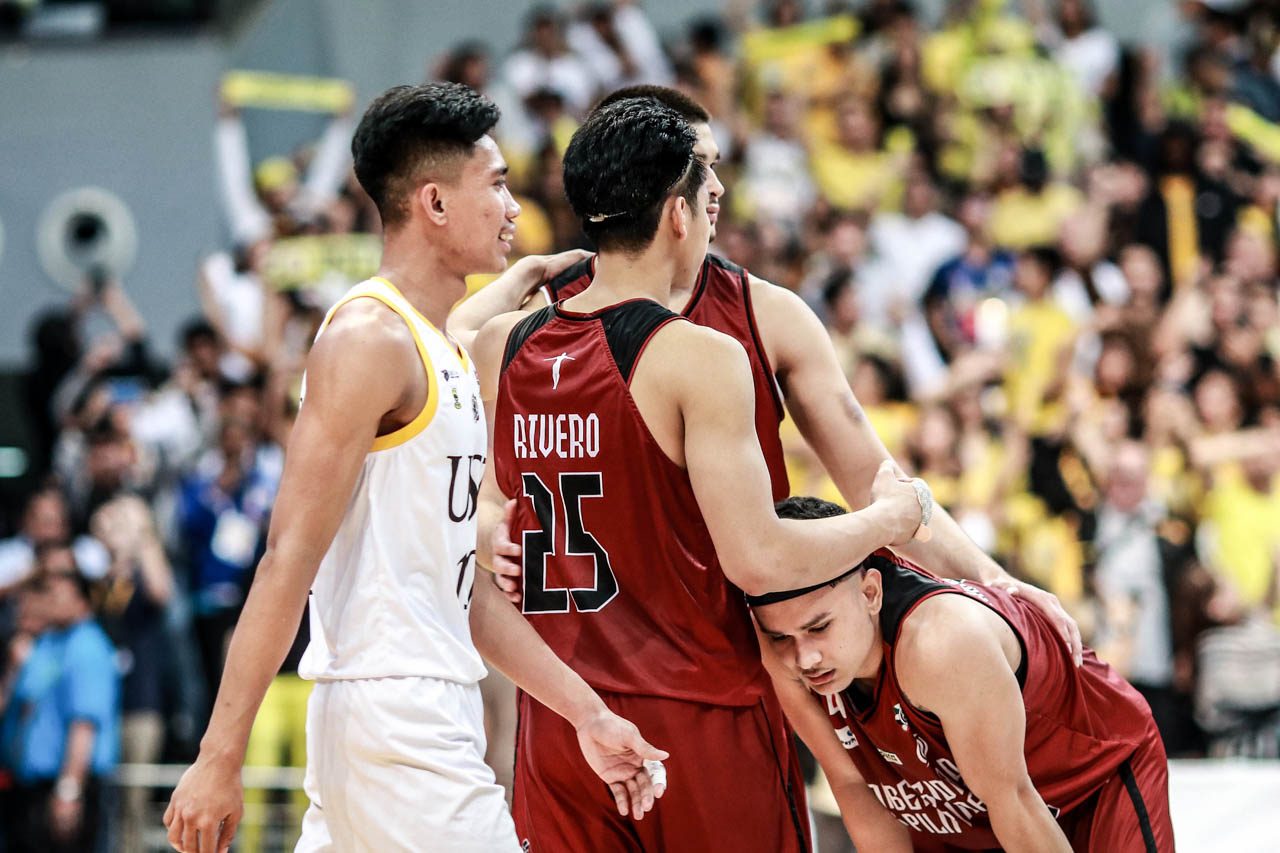 END OF THE ROAD. The UP Maroons fall to the UST Tigers 4 times this season. Photo by Michael Gatpandan/Rappler 