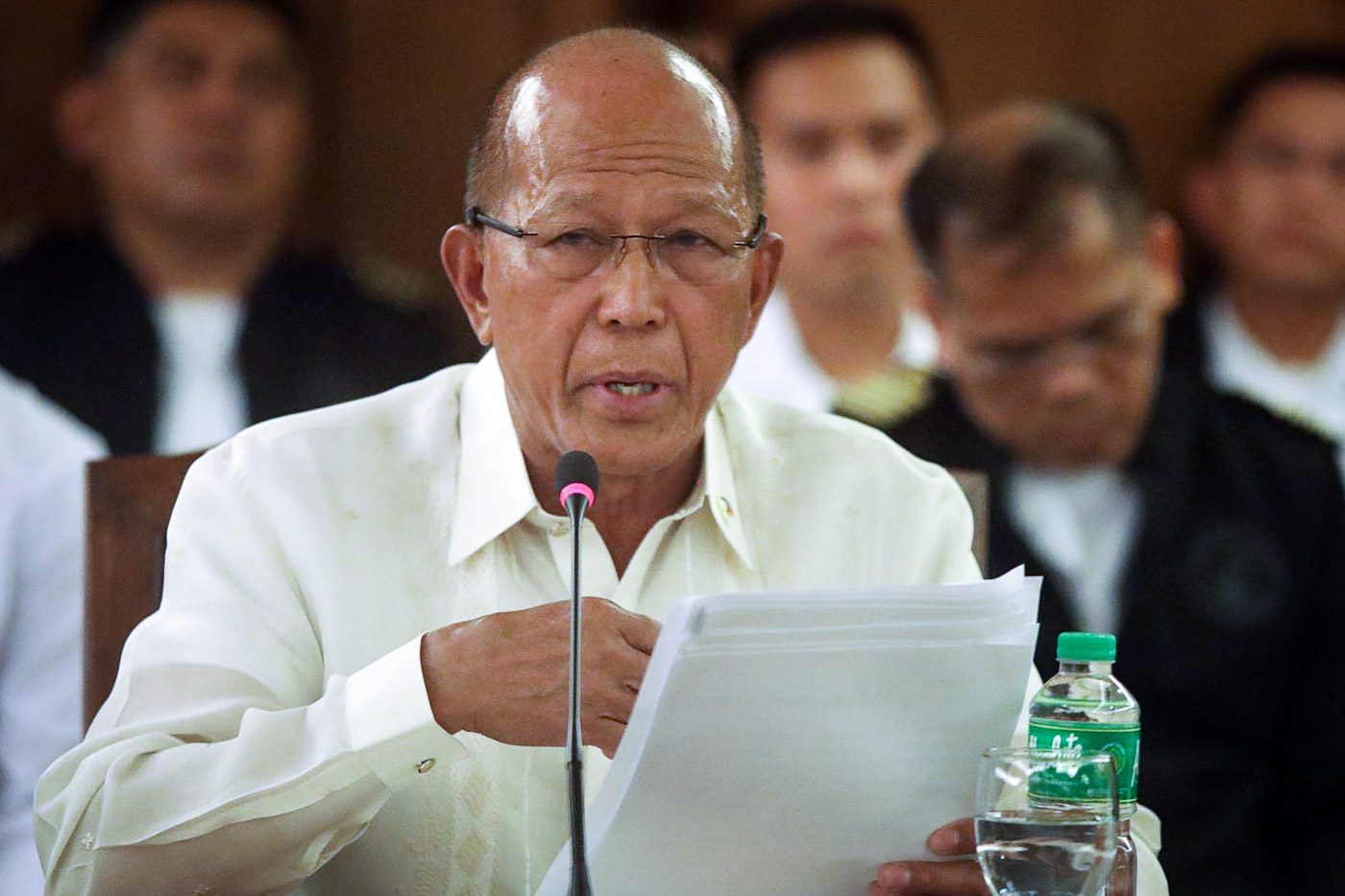 Lorenzana against peace talks: ‘I don’t know the purpose of this’