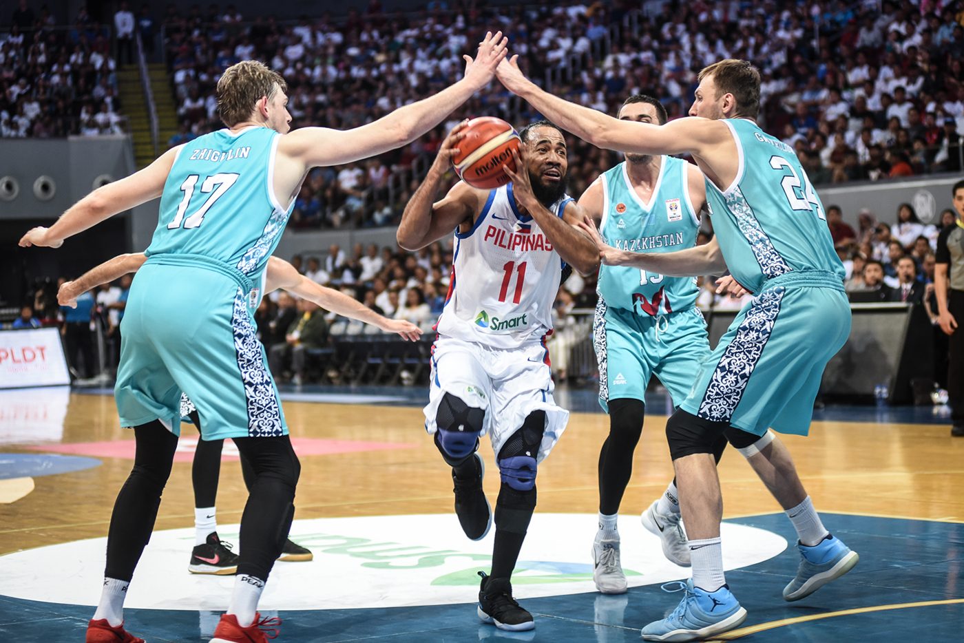 Gilas fails to defend homecourt vs Kazakhstan in World Cup qualifiers