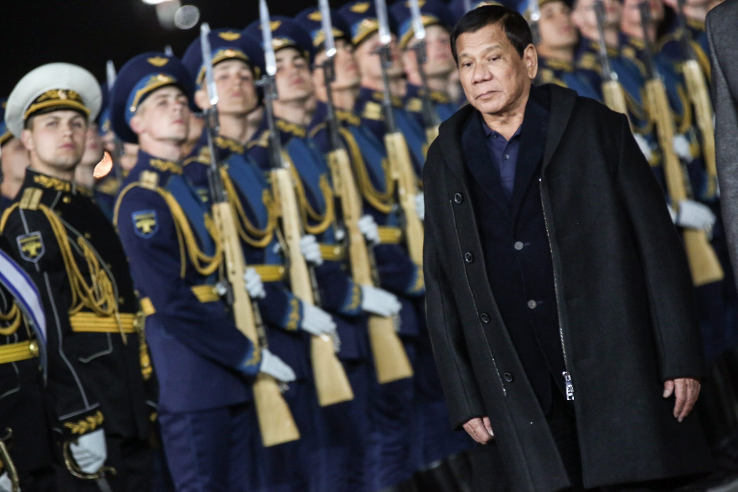 Duterte arrives in Russia for official visit
