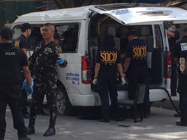 Two injured in van explosion at Davao City mall terminal