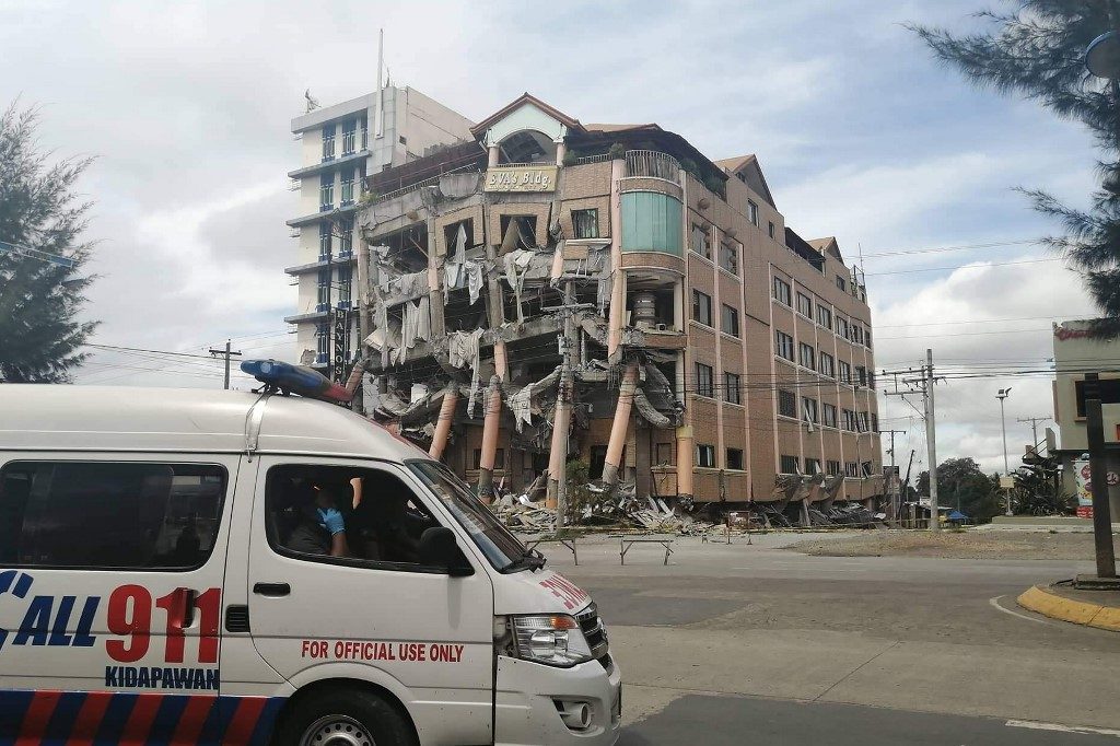 LOOK: Buildings destroyed by magnitude 6.5 quake that struck parts of Mindanao