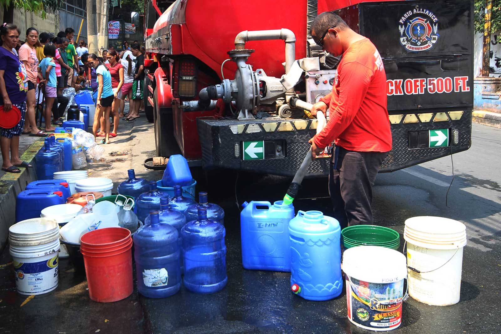 Malacañang eyes executive order to address water shortage