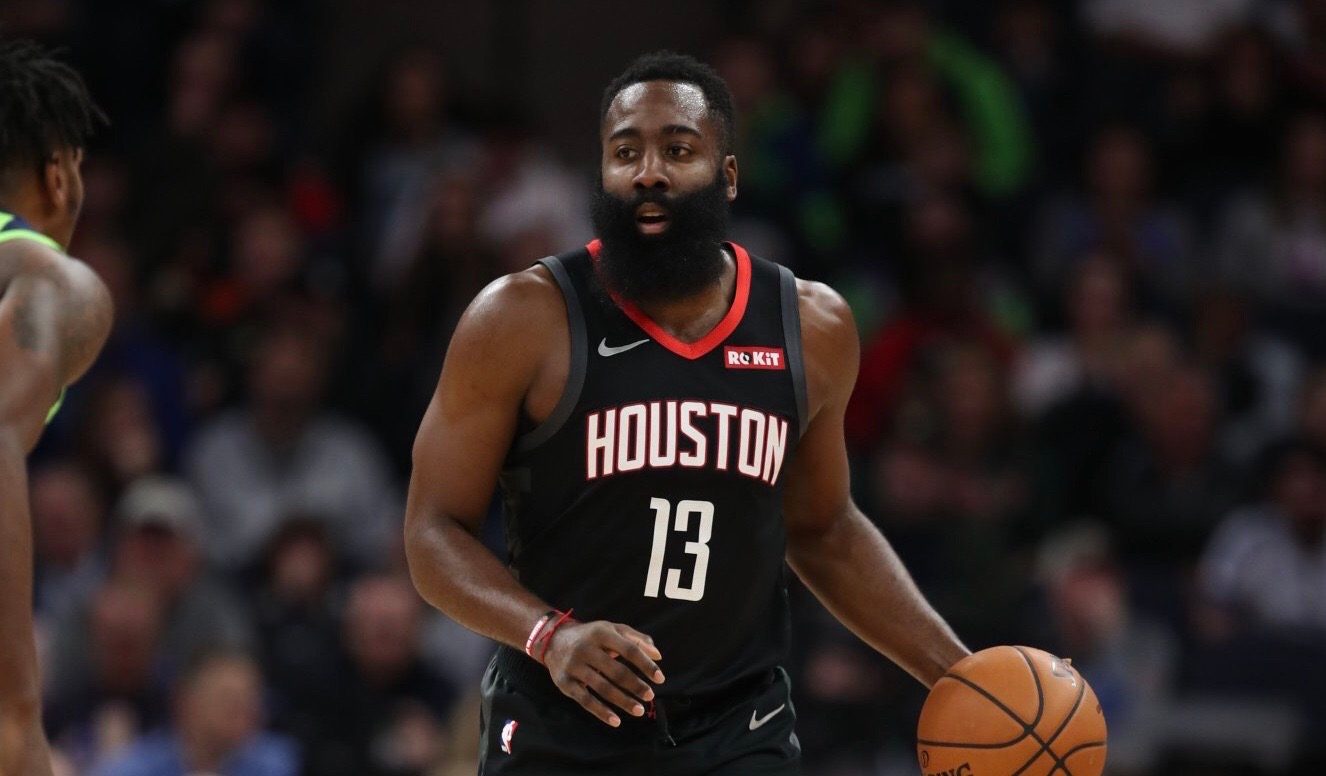 Bombs away as Harden torches Wolves for 49 points