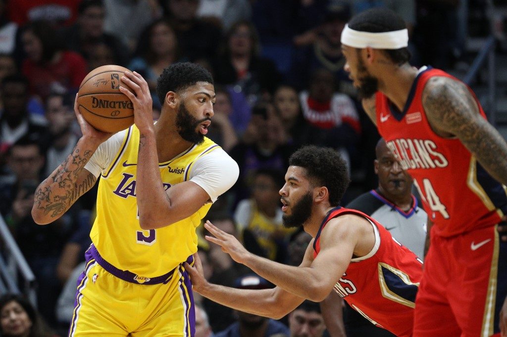Lakers’ Davis fires 41 but draws boos in New Orleans return