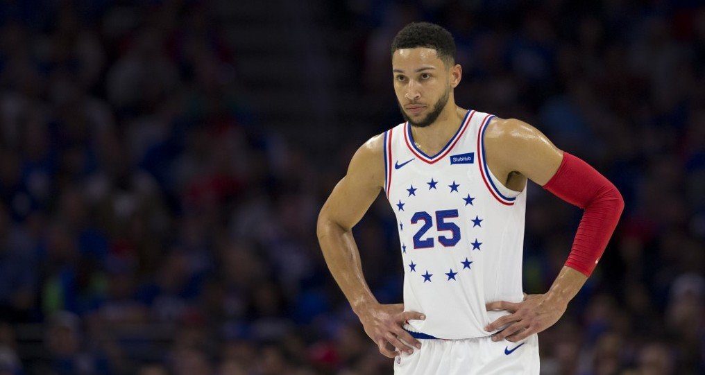Shoulder injury sidelines Sixers’ Simmons