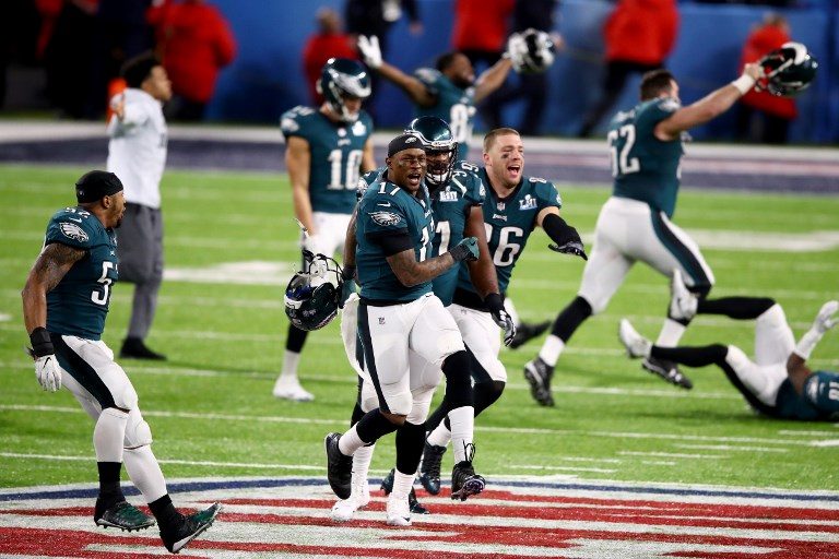 NFL: Eagles upset Patriots 41-33 to win Super Bowl