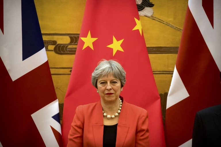 Brexit haunts May as she seeks China trade post-EU