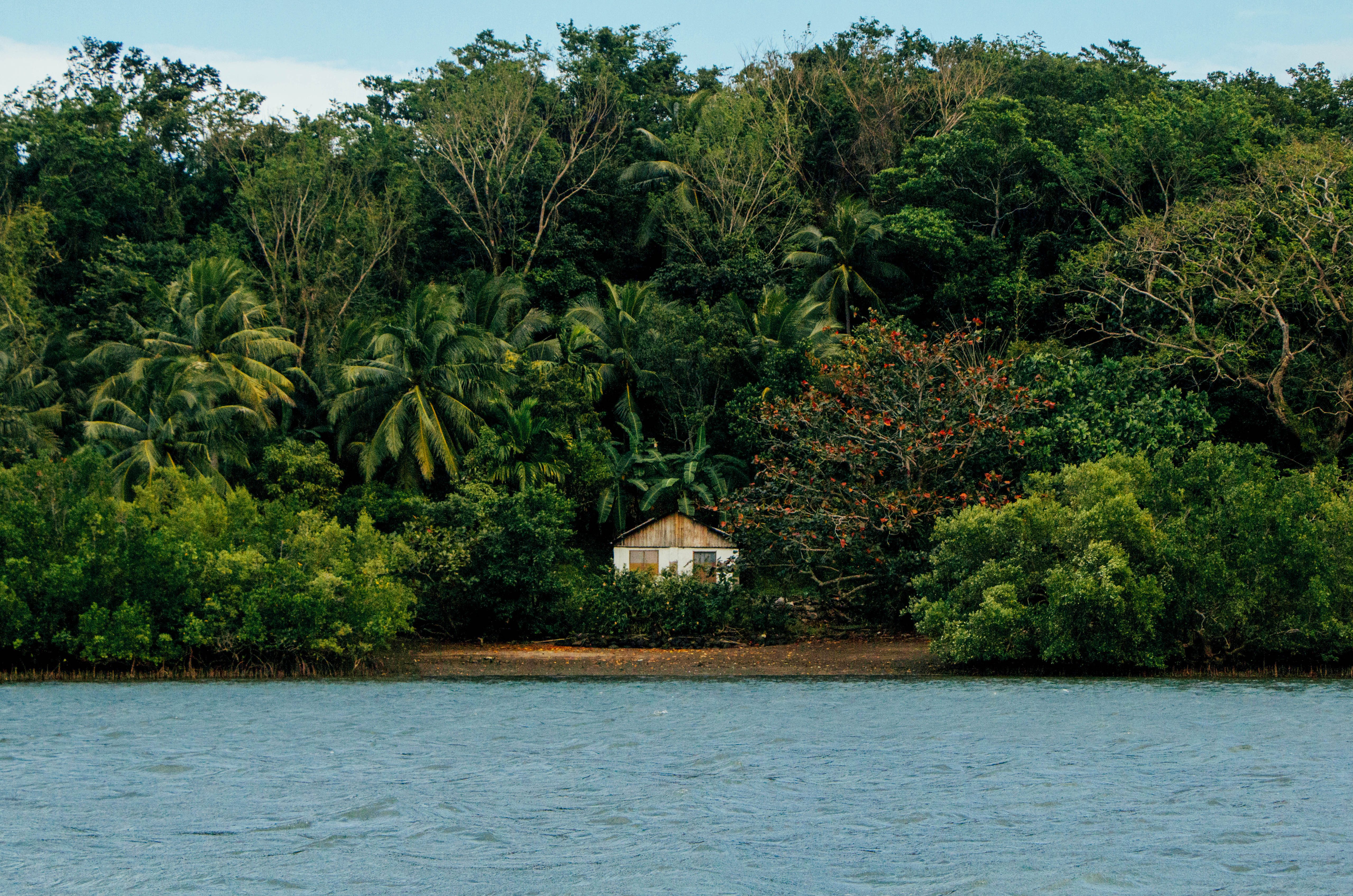 A house standing solo is a sight to see while sailing to Cotivas Island. Photo by Ramir G. Cambiado   