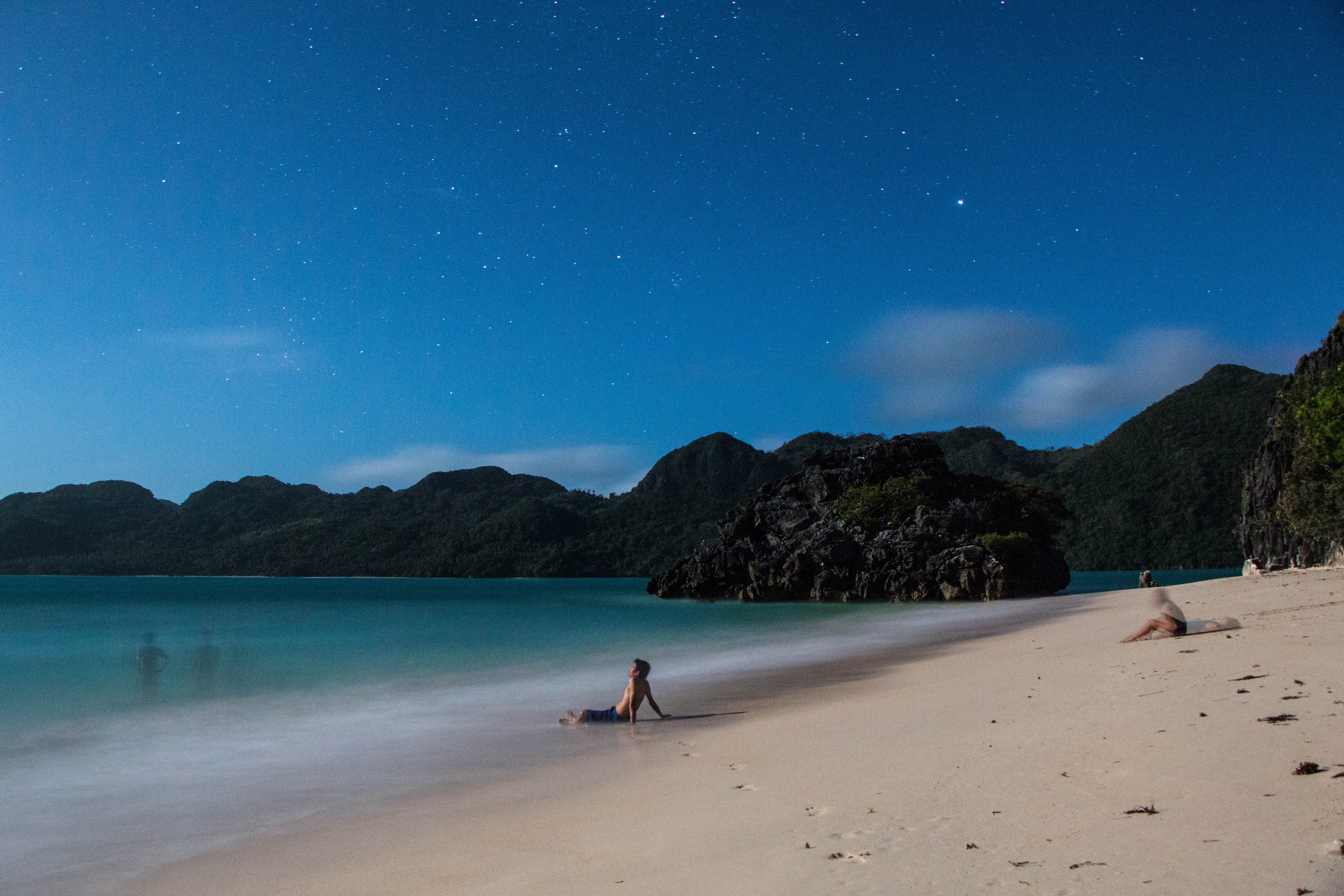 A night swim is one great way to cap off a day of island-hopping. Photo by Ramir G. Cambiado   
