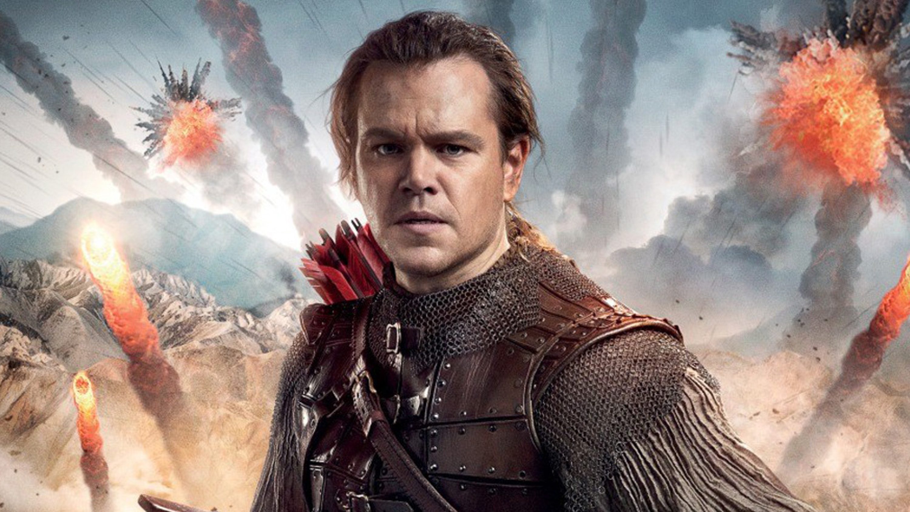 MATT DAMON. Matt stars in 'The Great Wall' by director Zhang Yimou. Photo courtesy of Columbia Pictures 