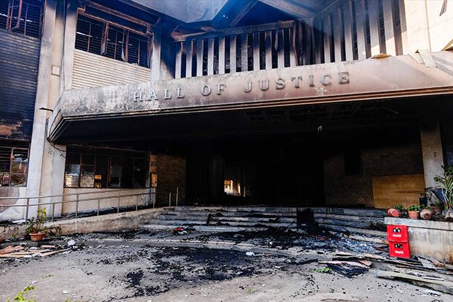 Sereno seeks automation of court systems after CDO fire