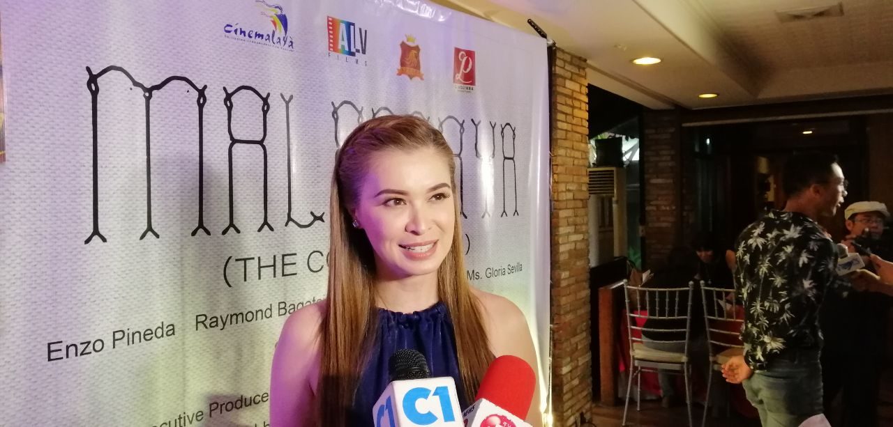SUNSHINE CRUZ. The actress stars in the upcoming film 'Malamaya' as a 45-year-old woman who starts an affair with a younger man. Photo by Amanda Lago/Rappler 