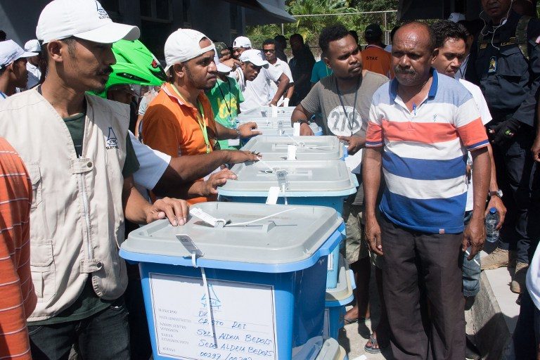 East Timor votes in presidential poll seen as sign of stability