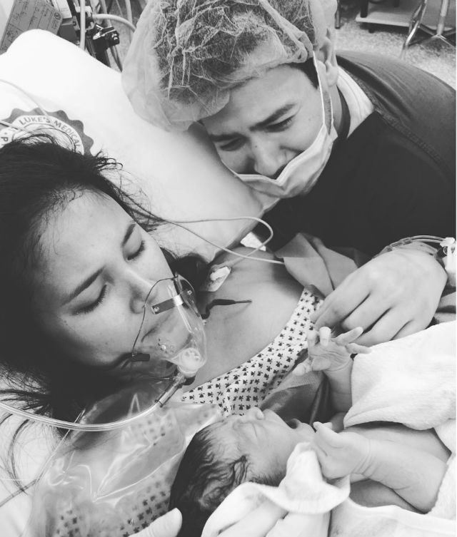 John Prats, Isabel Oli welcome baby daughter Feather