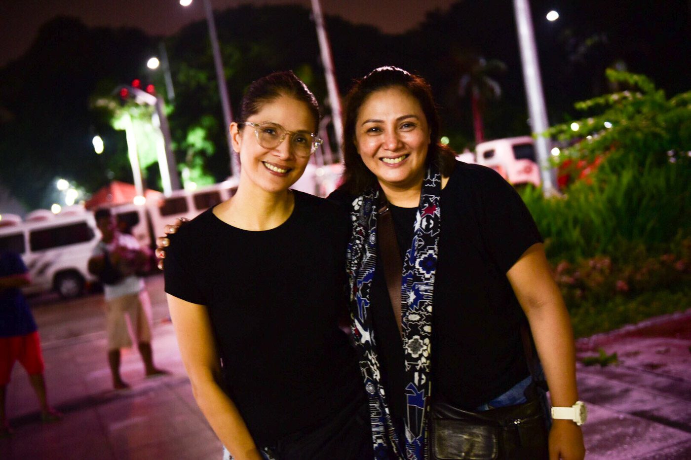 Agot Isidro and Cherry Pie Picache. Photo by Alecs Ongcal/Rappler 