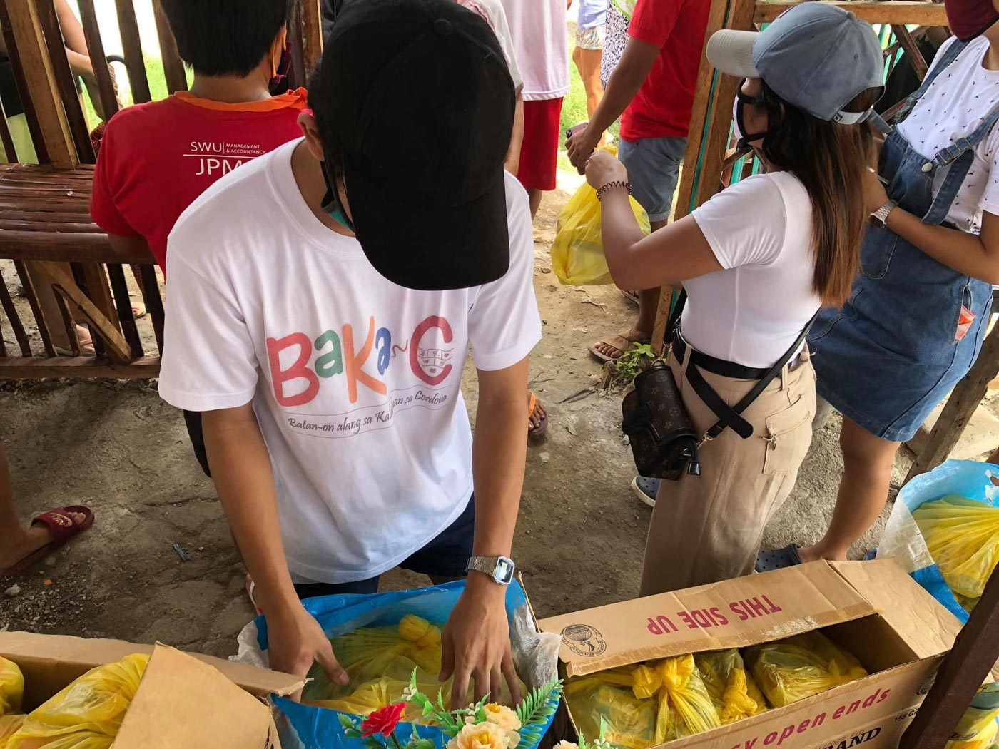 With relief goods running out, Cebuano youth group helps raise funds and aid