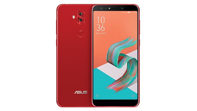 ZENFONE 5 LITE. ASUS' budget 5 variant has a quad-camera setup and a notch-less 18:9 screen. Photo from ASUS 