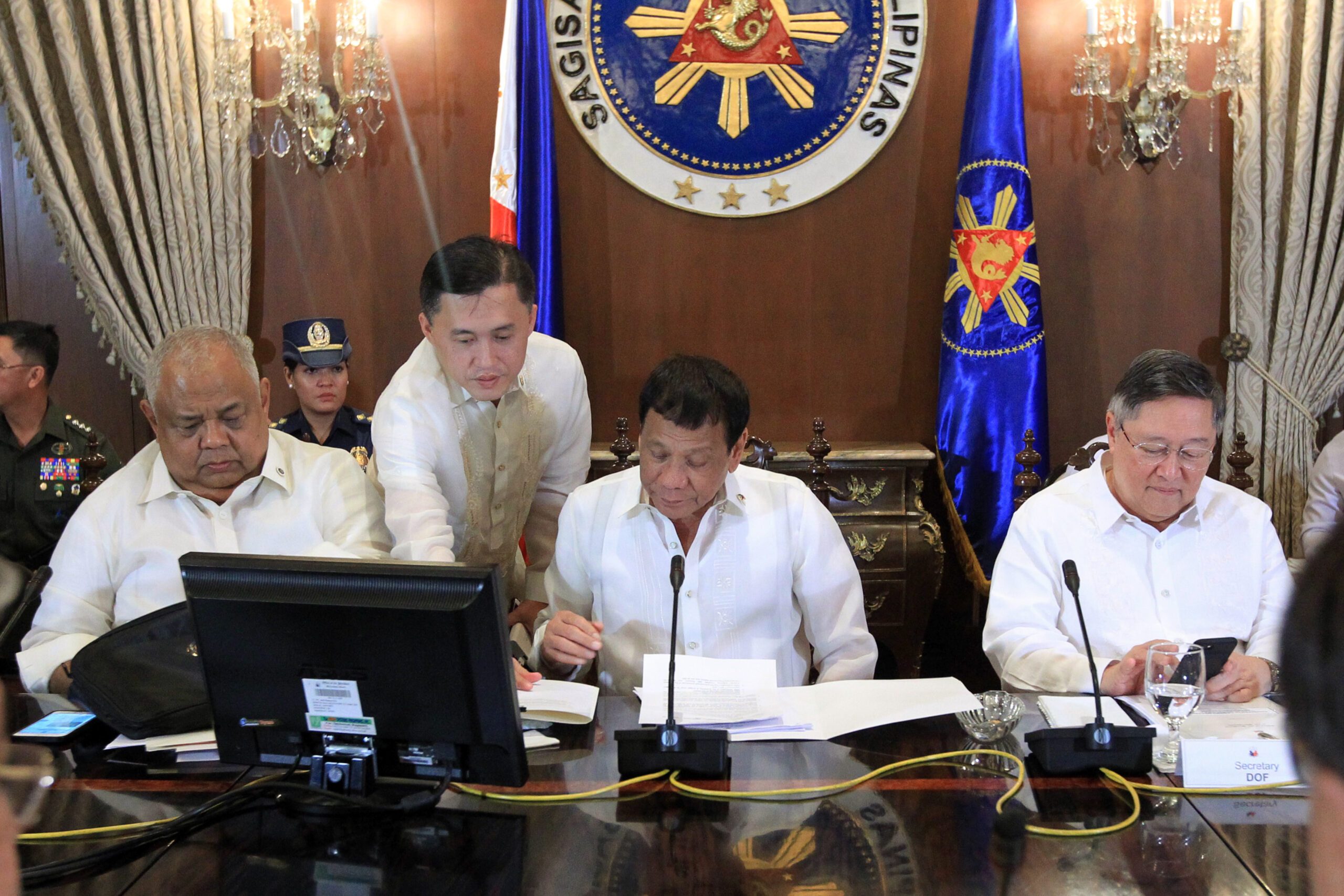 Duterte on firing Sueno: ‘I could never be misinformed’