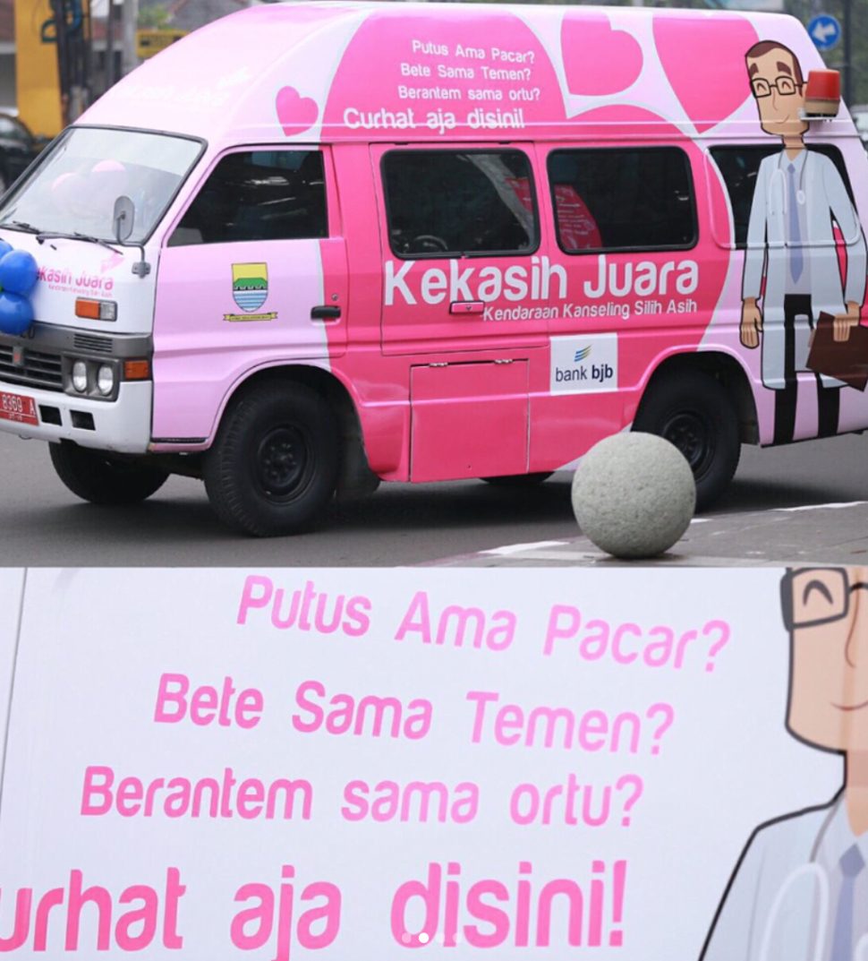 Pemkot Bandung meluncurkan ‘Lovers’, sebuah layanan konseling bagi warga yang merasa kebingungan