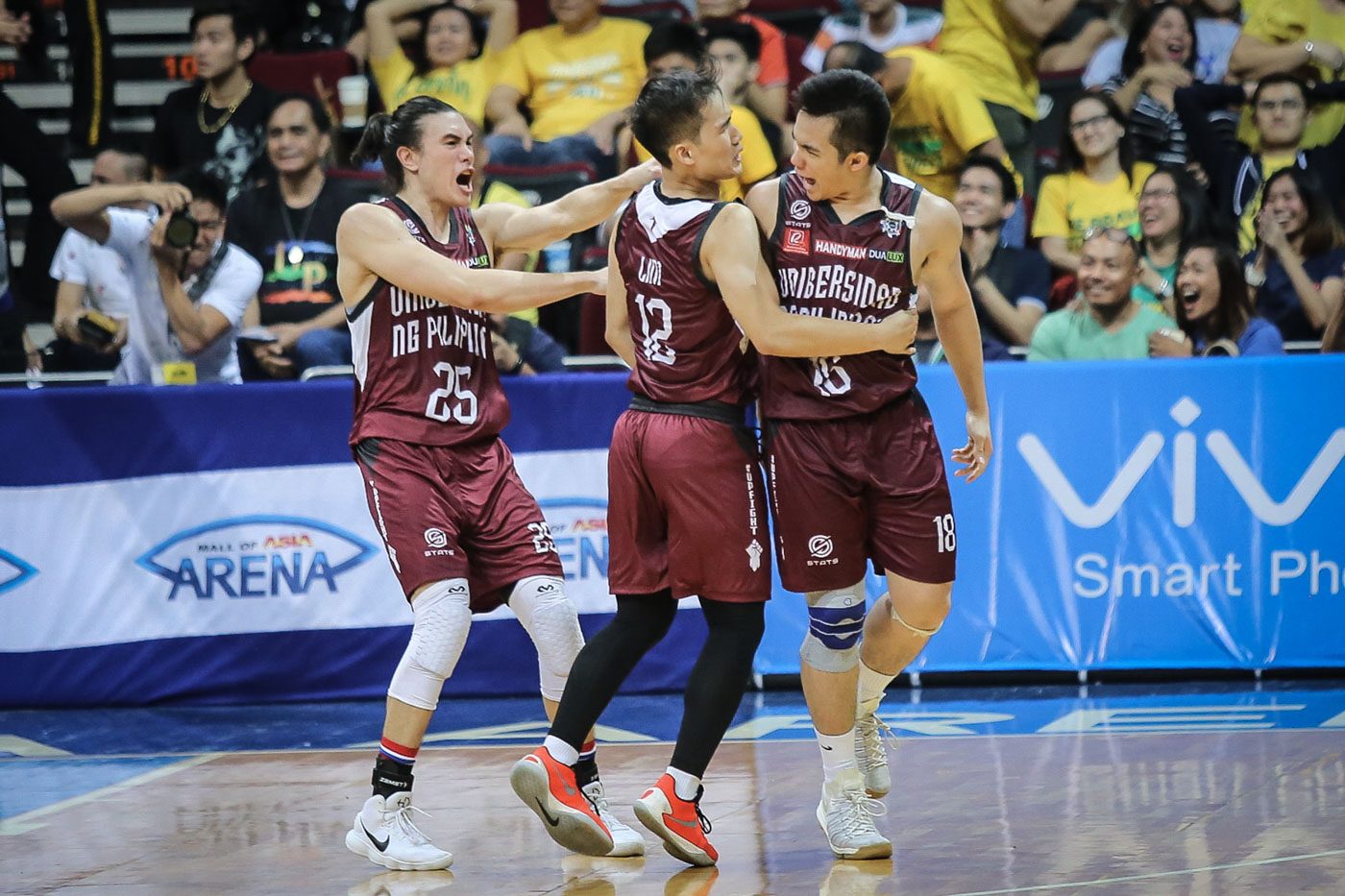 Late Desiderio 3-pointer gives UP opening win over UST