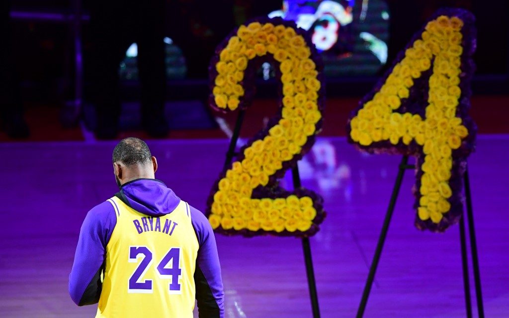 ‘All about Kobe’: Lakers, Staples Center pay emotional tribute to Bryant