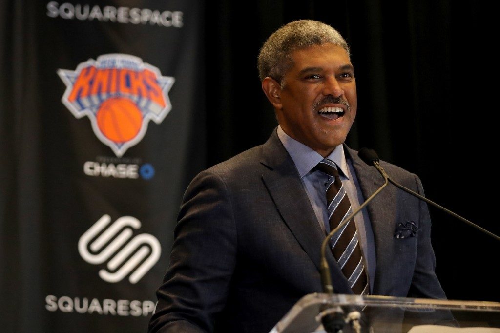 Knicks split with president as NBA trade deadline looms