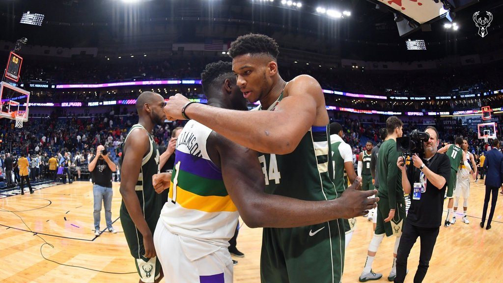 Giannis, Zion pledge assistance for idled arena workers