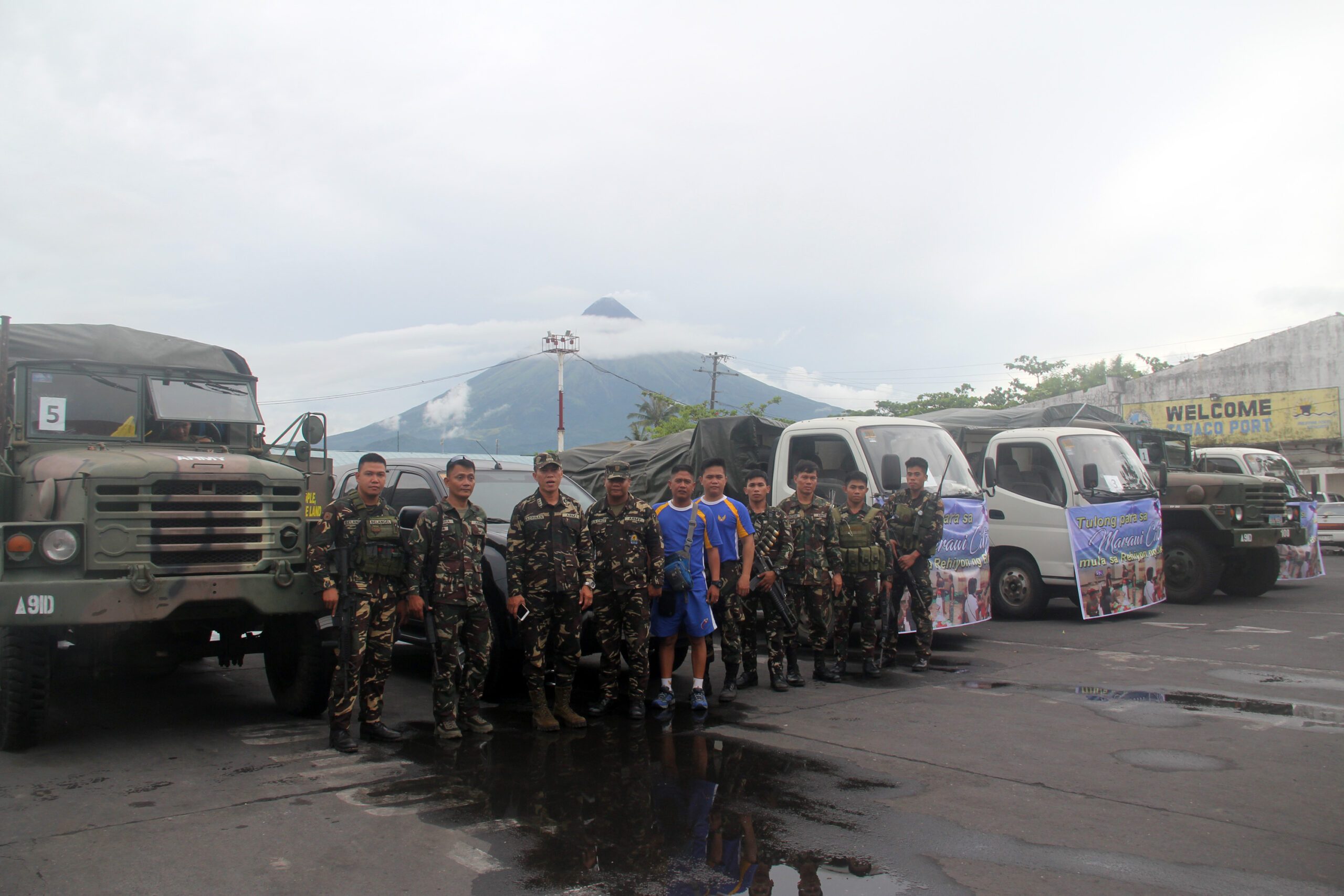 Soldiers in Bicol raise funds for Marawi evacuees