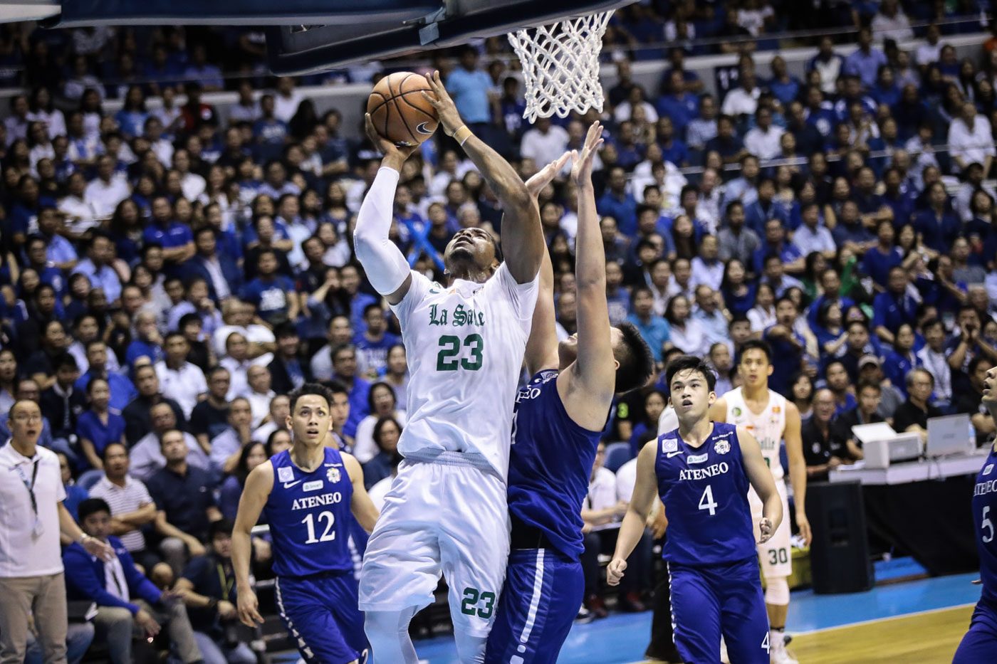 Ben Mbala announces exit from DLSU