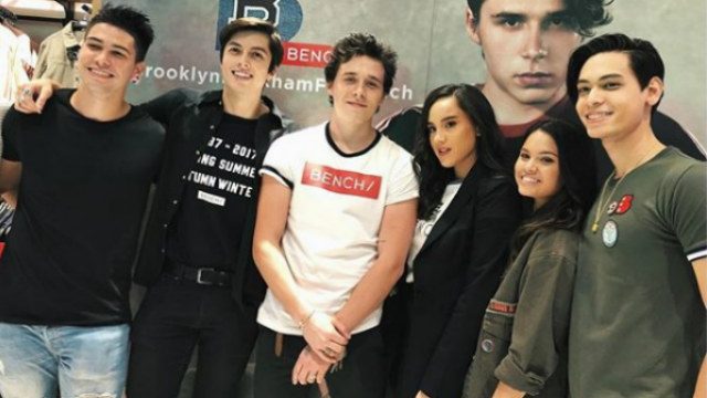 IN PHOTOS: Local celebs say hello to Brooklyn Beckham