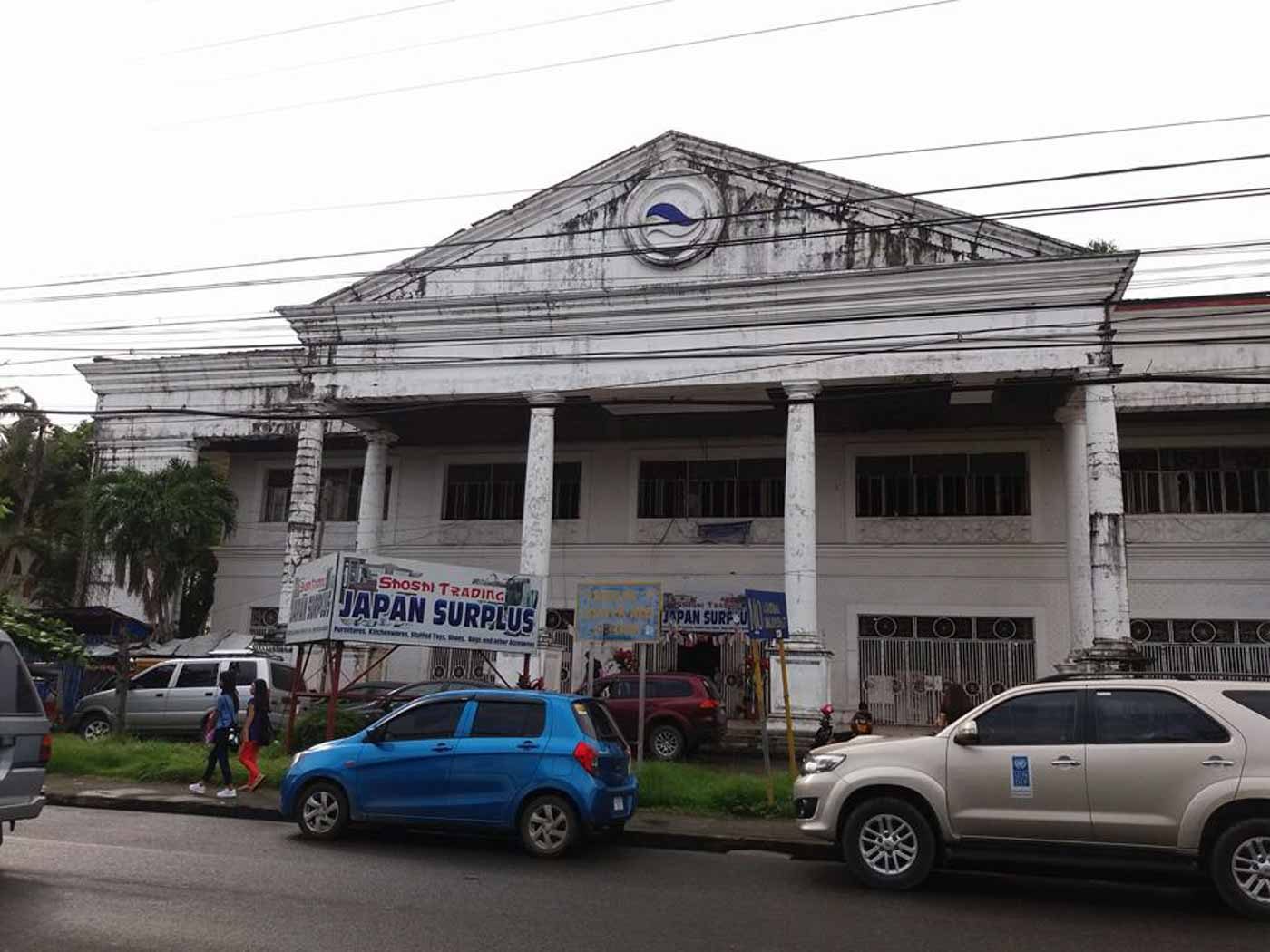 FUTURE CONVENTION CENTER? The facade of the People's Library and Center in Tacloban City. All photos by Jazmin Bonifacio/Rappler    