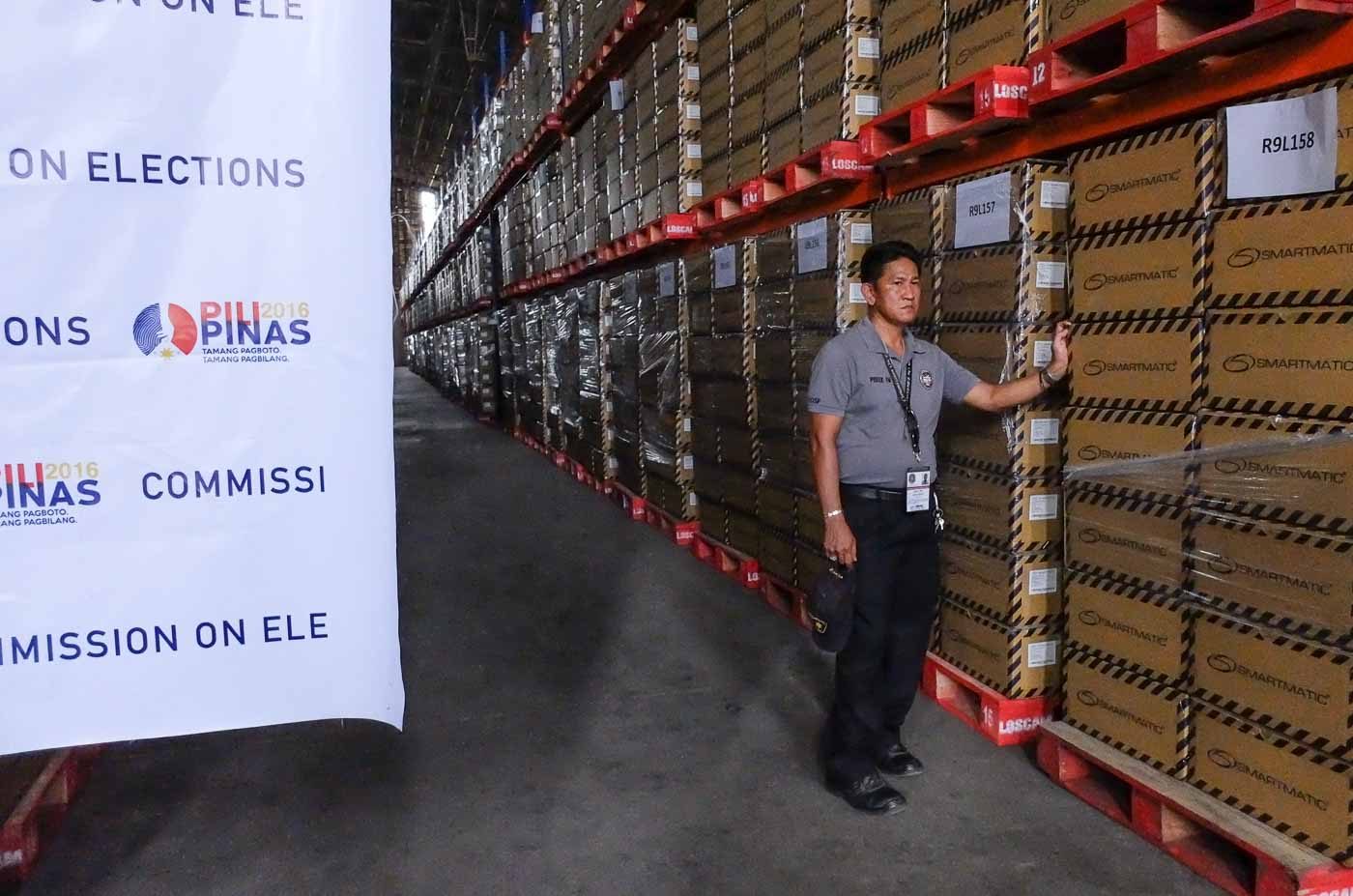Upon their arrival from Taiwan, VCMs are first stored inside the main storage facility.  