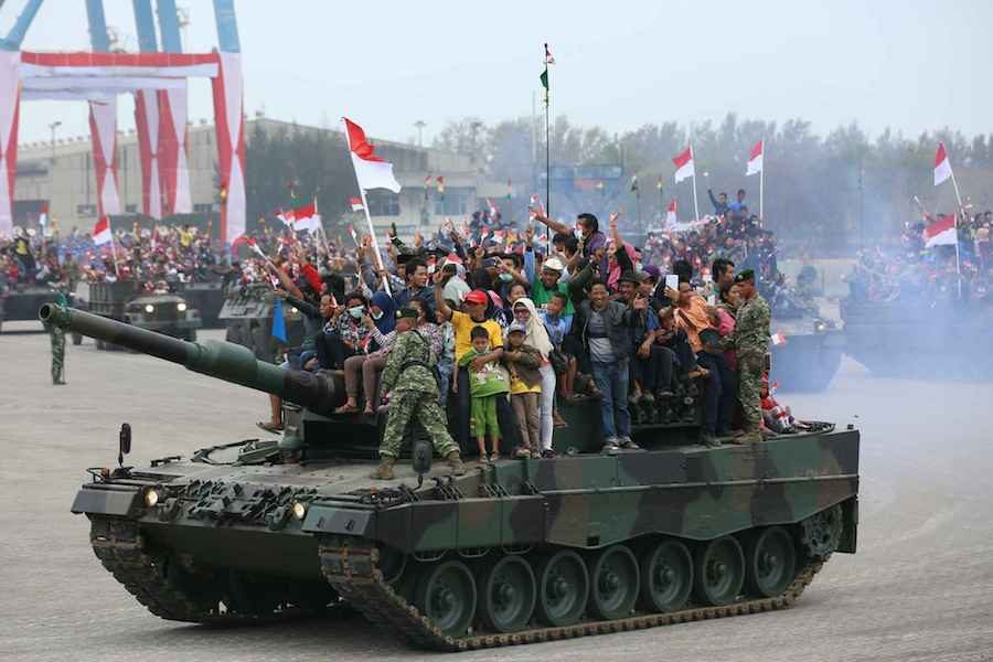 FOTO: Perayaan ulang tahun TNI ke-70