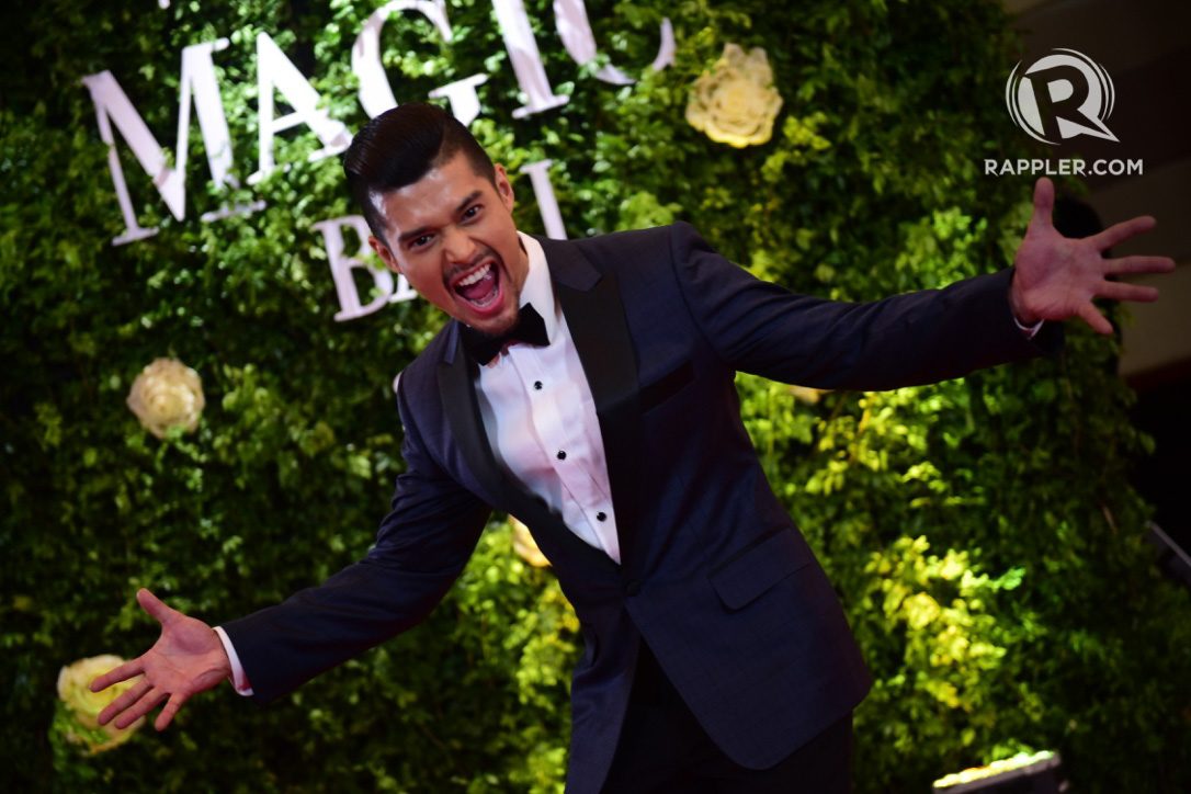 IN GIFs: Celebrities’ wacky poses at the Star Magic Ball 2017