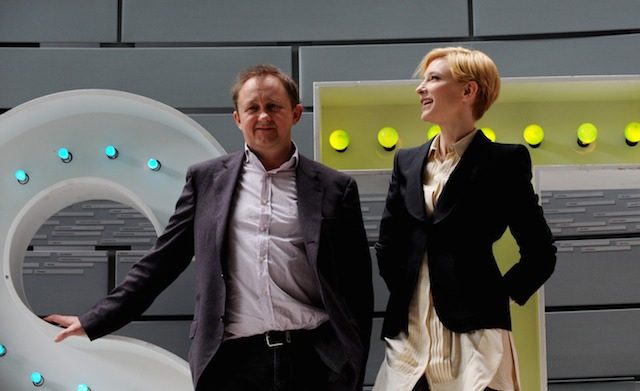 POWER COUPLE. Sydney Theatre Company Artistic Director Australian actor Cate Blanchett (R) and Director Andrew Upton (L) at a photocall for the launch of the 2011 Main Stage Season in Sydney, Australia, on 20 September 2010. Tracey Nearmy/EPA 