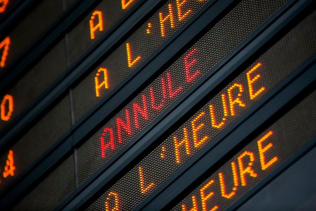 Hundreds of flights scrapped as French air traffic controllers strike