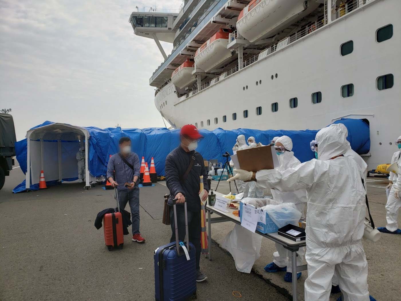 Filipinos who caught virus on Japan ship rise to 80 as repatriation begins