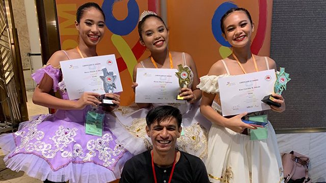 Dapitan ballet family’s students win gold, silver in Singapore competition