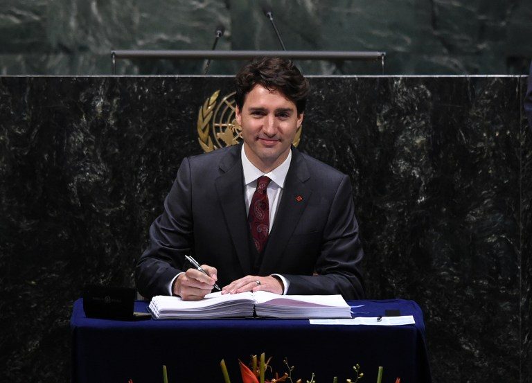 Canada ratifies Paris climate accord